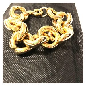 Chunky Gold J.Crew Bracelet